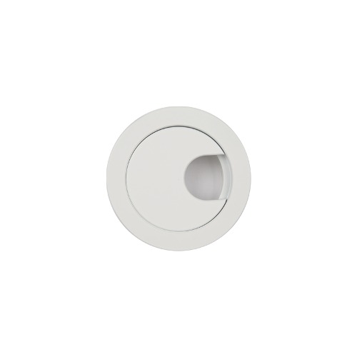MOM U자 고급 전선캡(55mm) 백색 책상 선정리 홀마감캡